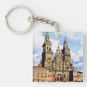 Porte-clés Cathédrale Santiago de Compostela (A La Corogne)