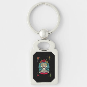 Porte-clés Catrina Día de Muertos Web