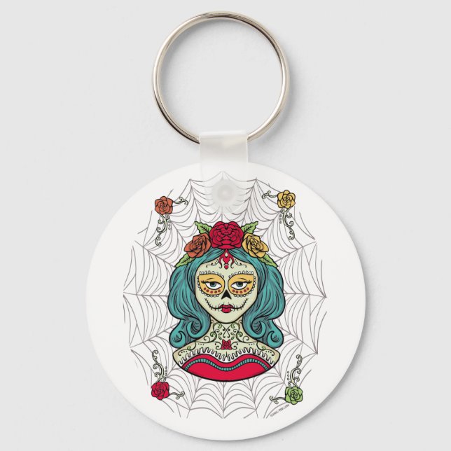 Porte-clés Catrina Día de Muertos Web (Recto)