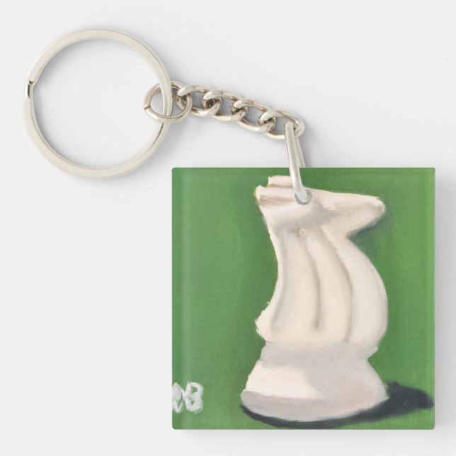 Porte-clés Cavalier blanc (Devant)