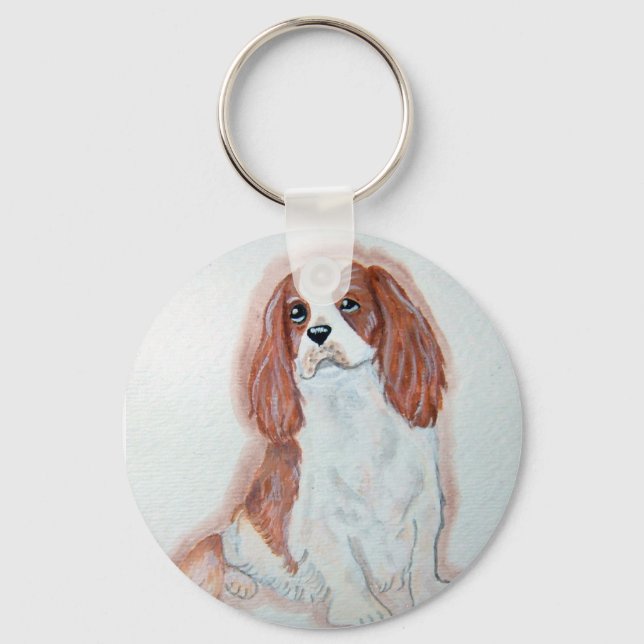 Porte-clés Cavalier King Charles Spaniel Porte - clé (Recto)