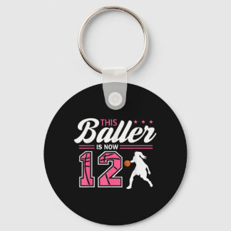 Porte-clés Ce Baller a 12 ans Baseball 12e anniversaire