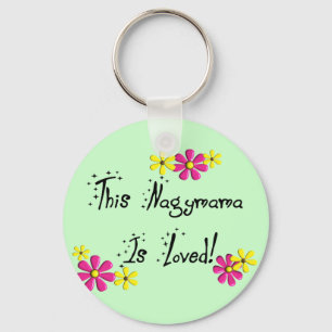 Porte-clés Ce Nagymama (grand-mère hongroise) est AIMÉ