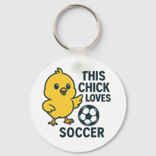 Porte-clés Ce Petit Aime Le Football