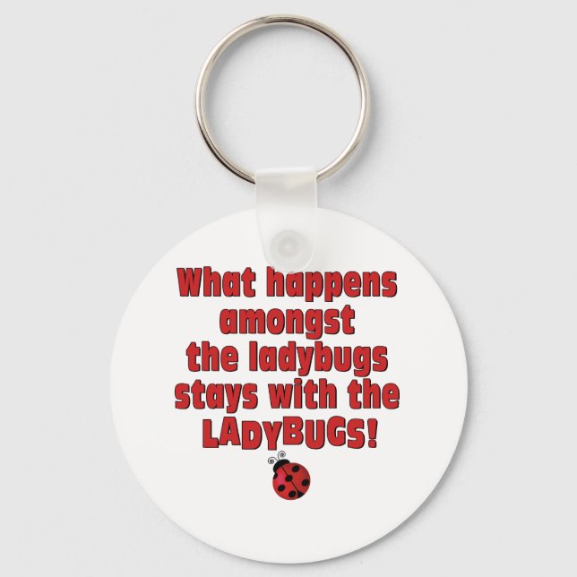 Porte-clés Ce Qui Se Passe. . . Ladybugs (Recto)