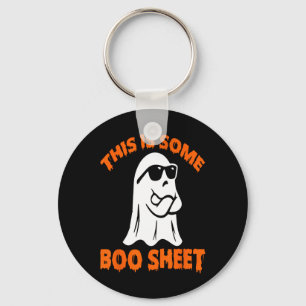 Porte-clés Ceci Est Une Feuille De Boite Halloween Ghost Funn