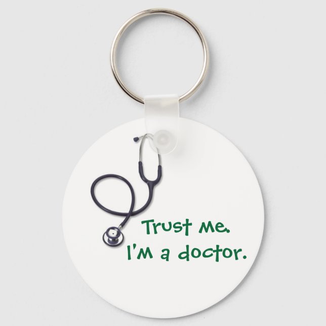 Porte-clés Célébration des soins infirmiers et de la médecine (Recto)
