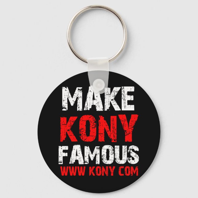 Porte-clés Célèbre Kony - Kony 2012 (Recto)