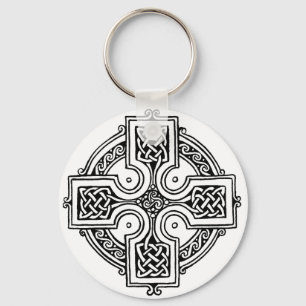 Porte-clés Celtic cross pattern