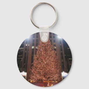 Porte-clés Centre de Rockefeller d'arbre de Noël
