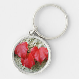 Porte-clés Cercle à clé Feuille Virginia Creeper