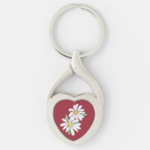 Porte-clés Cercle clé Daisy Love