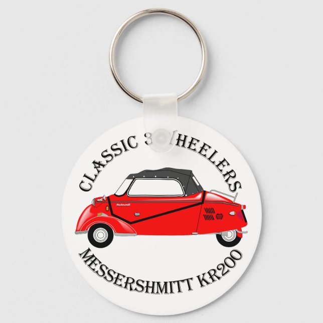 Porte-clés Cercle clé Messerschmitt KR200 (Recto)