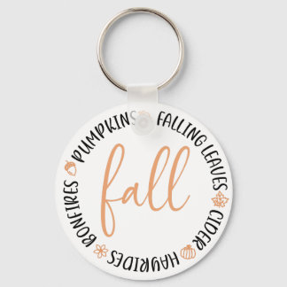 Porte-clés Cercle d'automne