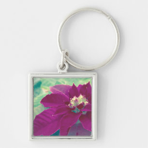 Porte-clés Cercle de clé de Poinsettia