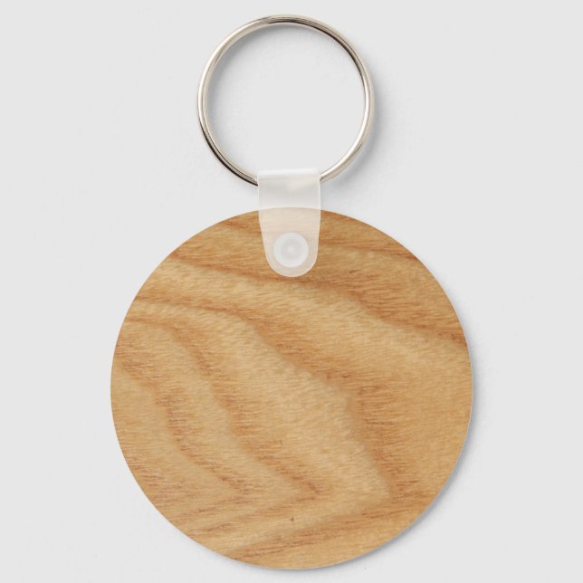 Porte-clés Cercle de clé Elm Woodgrain (Recto)