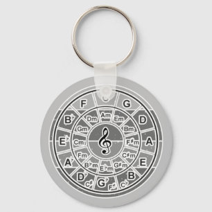 Porte-clés Cercle Du Cinquantième Tour Porte - clé