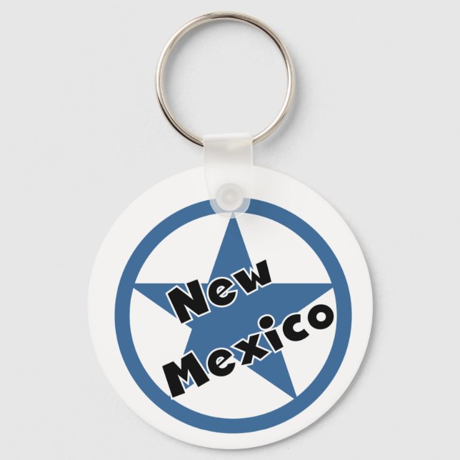 Porte-clés Cercle Nouveau-Mexique (Recto)