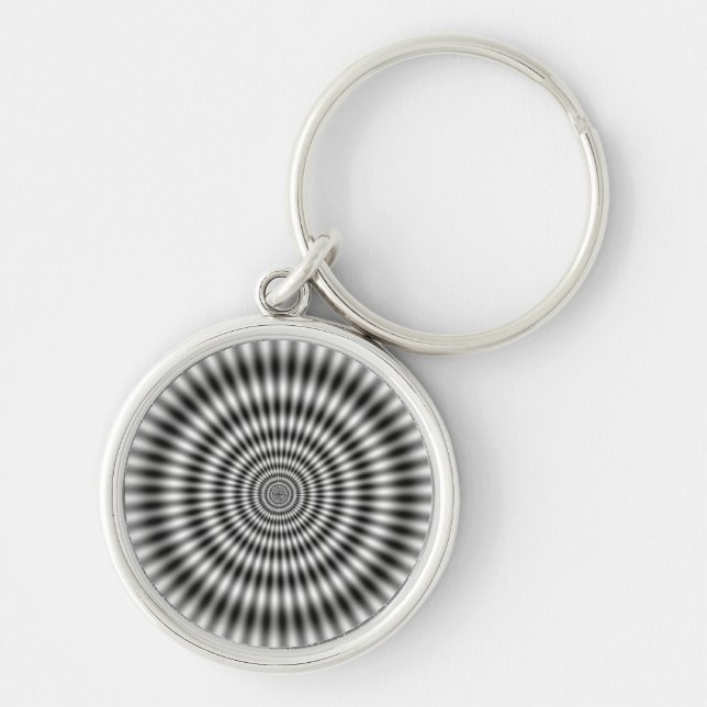 Porte-clés Cercle vibratoire - Illusion optique (Devant)