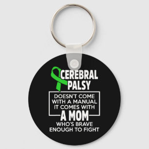 Porte-clés Cérébral Palsy Cp Sensibilisation Maman Guerrier S