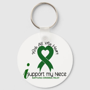 Porte-clés Cérébral Palsy I Support My Niece