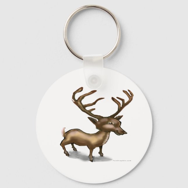 Porte-clés Cerf (Recto)