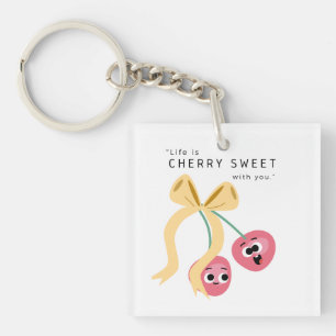 PORTE-CLÉS CERISE SUCRÉE