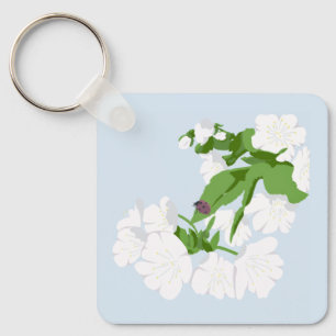 Porte-clés Cerisier fleur 