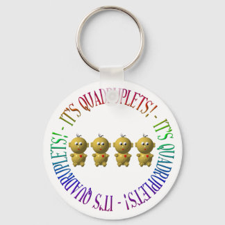 Porte-clés C'est des quadruplets !