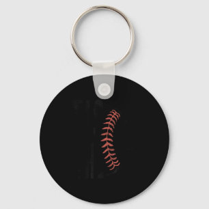 Porte-clés C'est la saison Baseball Softball Illustration drô