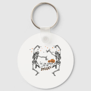 Porte-clés C'Est La Saison D'Être Éffrayant Automne Halloween