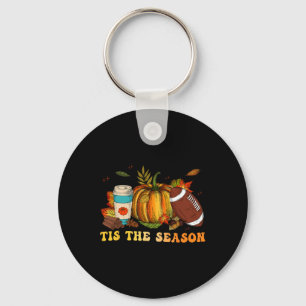 Porte-clés C'Est La Saison Football Football Chute Thanksgivi