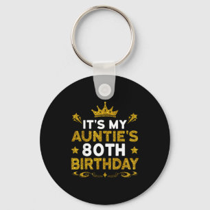 Porte-clés C'est l'anniversaire des 80 ans de ma tante Joyeux