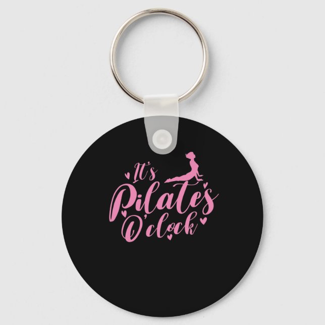 Porte-clés C'est le Corps de Pilates O'clock (Recto)