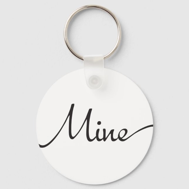 Porte-clés C'est le mien (Recto)