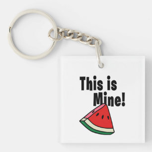 Porte-clés C'est le mien - Watermelon
