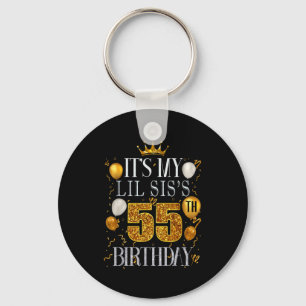 Porte-clés C'est les 55 ans de ma petite soeur Joyeux Anniver