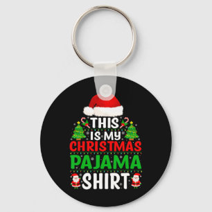 Porte-clés C'Est Ma Chemise De Fête De Noël Fantastique Noël