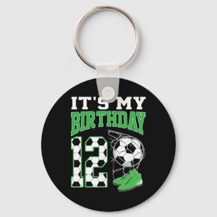 Porte-clés C'est ma fête d'anniversaire de football pour mes 