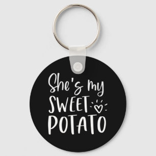 Porte-clés C'est ma pomme de terre douce Je yam Thanksgiving