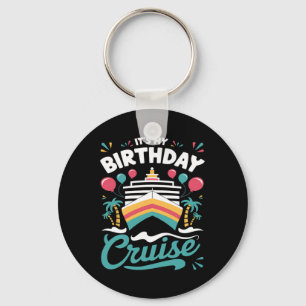Porte-clés C'est mon anniversaire Croisière Vacances Annivers