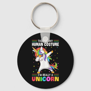 Porte-clés C'est mon costume humain Je suis vraiment une sall