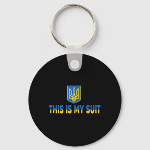 Porte-clés C'est mon costume, soutien au costume ukrainien -