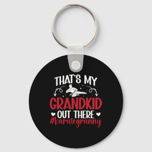 Porte-clés C'est My Grand-Enfant Karate Granny Fière Karate G