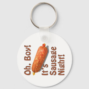 Porte-clés C'est nuit de saucisse !