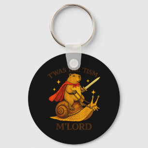 Porte-clés C'ÉTAIT Le Tism M Seigneur Drôle Vintage Capybara