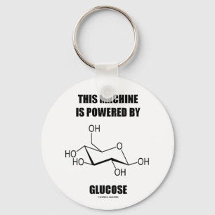 Porte-clés Cette machine est actionnée par le glucose (la