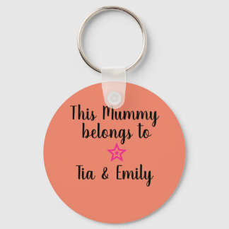 Porte-clés Cette momie appartient à... keyring