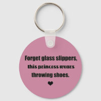 Cette Princesse Porte Des Chaussures ! Porte - clé