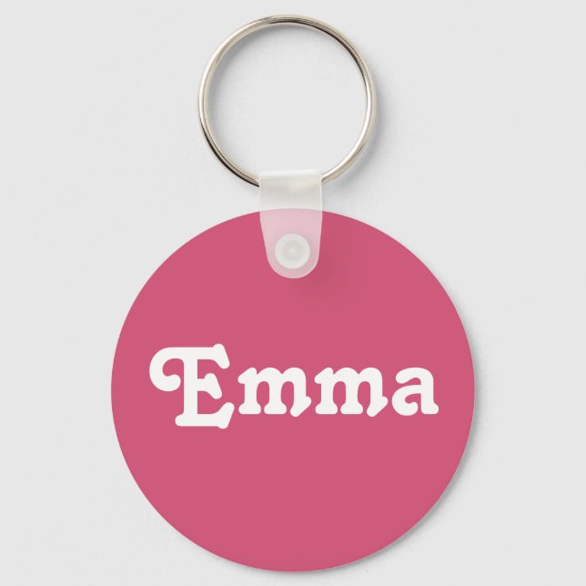 Porte-clés Chaîne de clés Emma (Recto)